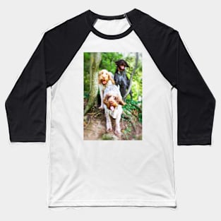 Windy in the woods Spinone Baseball T-Shirt